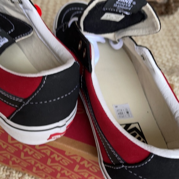 Vans Sk8-Low Leather black/chili pepper WMNS - Picture 15 of 16